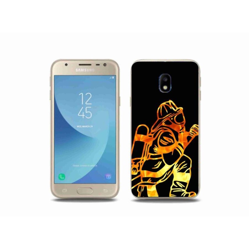 Gél borítás mmCase Samsung Galaxy J3 (2017) - tűzoltó 1