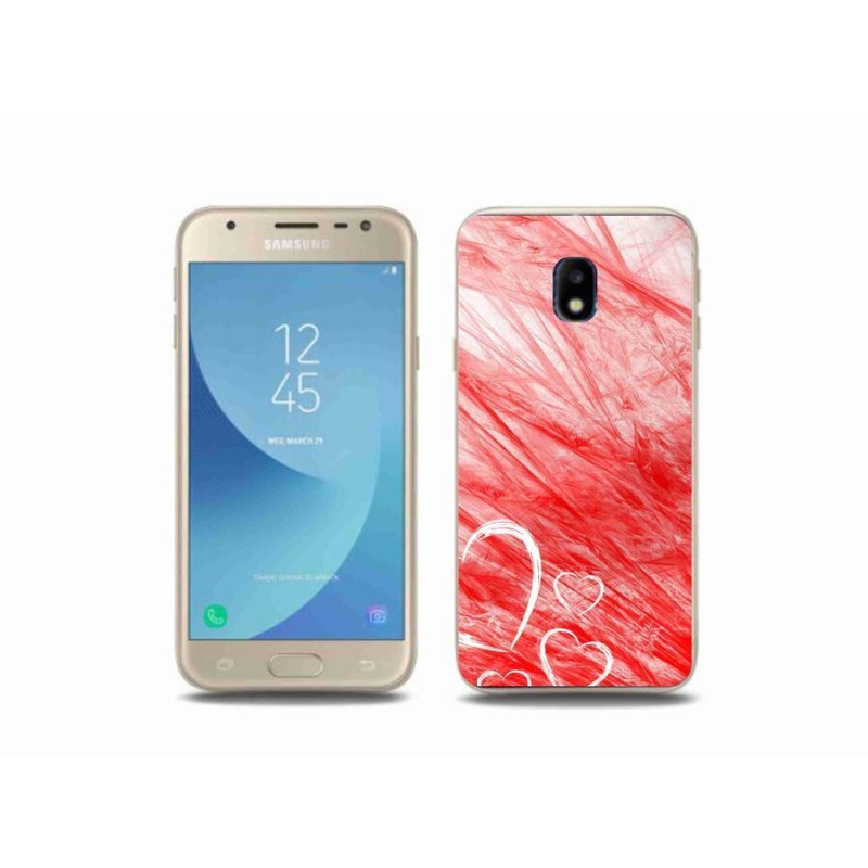 Gél borítás mmCase Samsung Galaxy J3 (2017) - szív