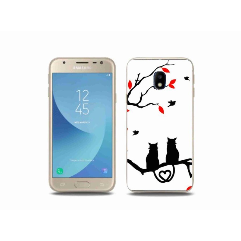 Gél borító mmCase Samsung Galaxy J3 (2017) - macskaszeretet