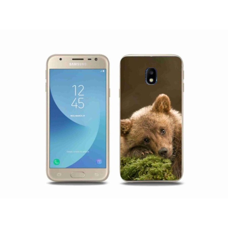 Zselés borítás mmCase Samsung Galaxy J3 (2017) - medve