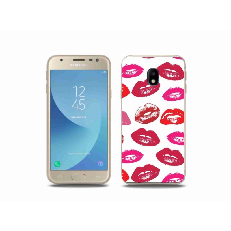 Zselés borítás mmCase Samsung Galaxy J3 (2017) - ajkakhoz