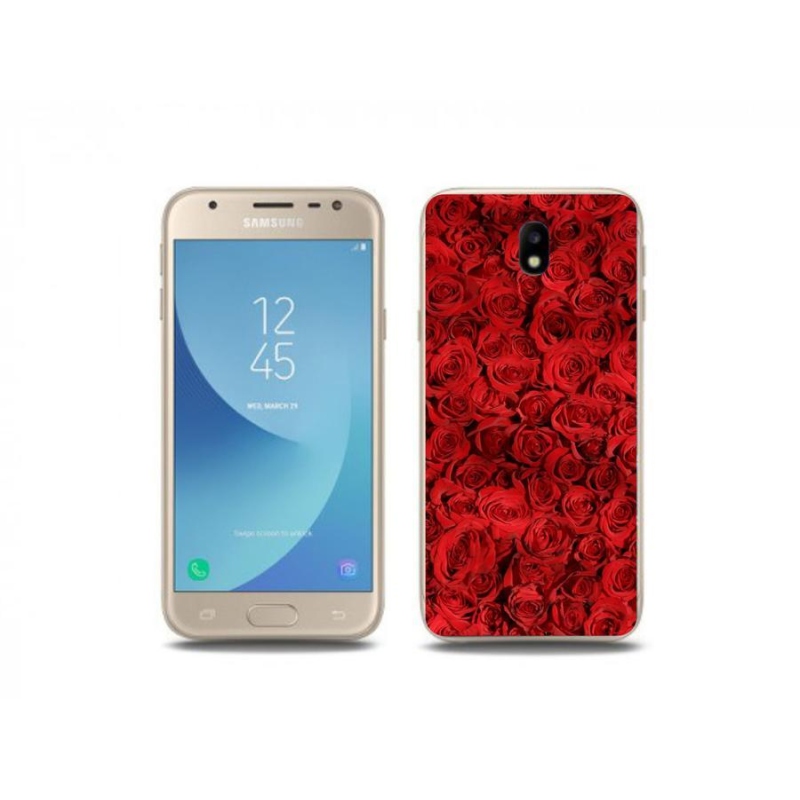 Zselés borítás mmCase Samsung Galaxy J3 (2017) - rózsaszínű