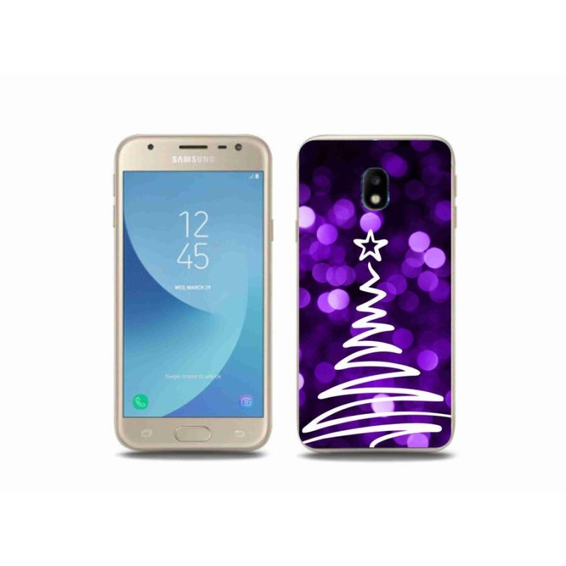 Gél borítás mmCase Samsung Galaxy J3 (2017) - fa