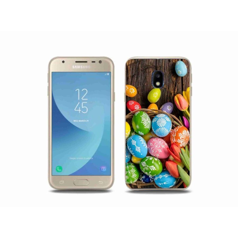 Gél borítás mmCase Samsung Galaxy J3 (2017) - Húsvéti tojás