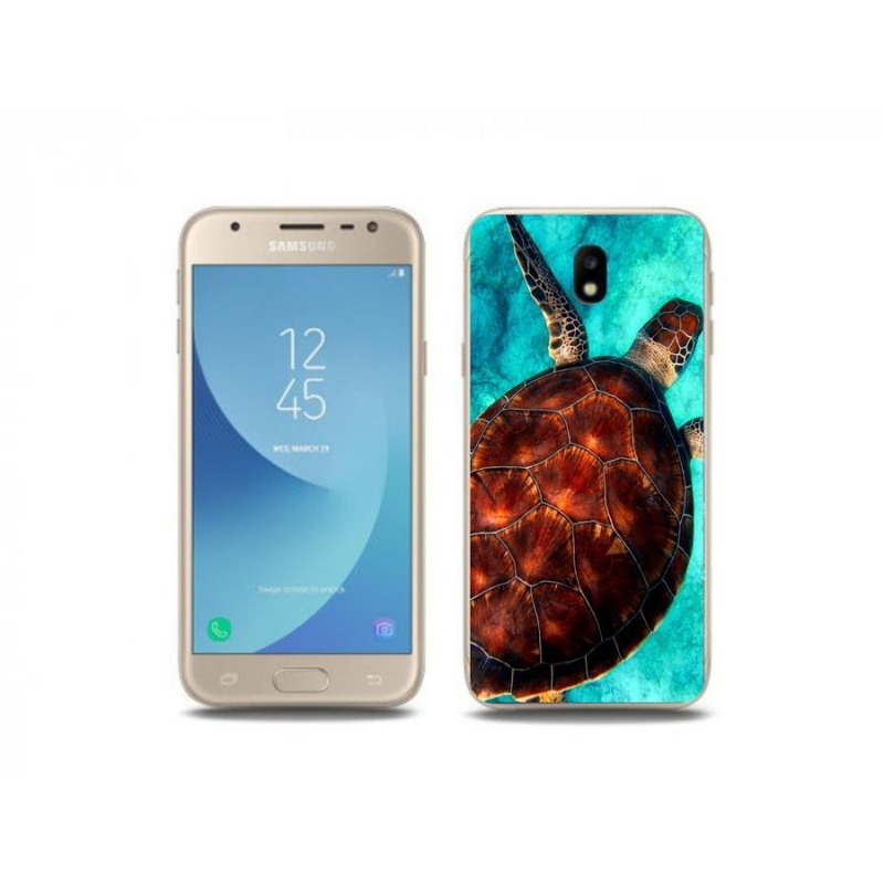 Zselés borítás mmCase Samsung Galaxy J3 (2017) - teknősbéka