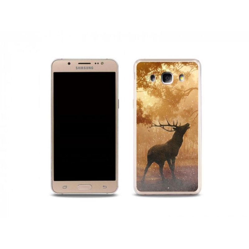 Zselés borítás mmCase Samsung Galaxy J5 (2016) - szarvas a vadászaton