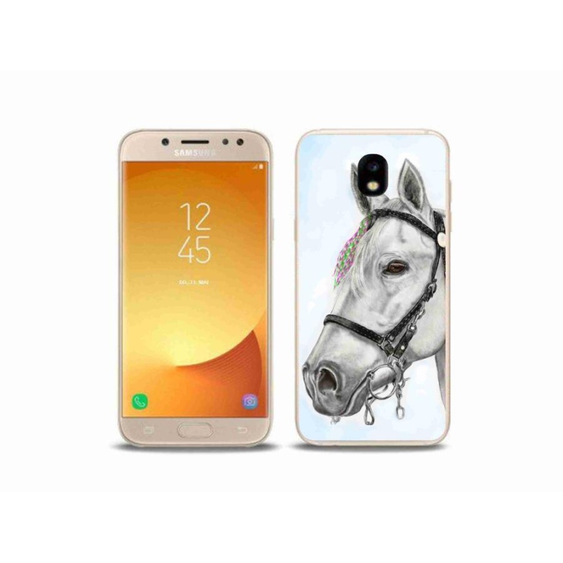 Gél borítás mmCase Samsung Galaxy J5 (2017) - fehér ló 1