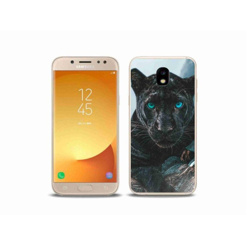 Gél védőhuzat mmCase Samsung Galaxy J5 (2017) - fekete párduc