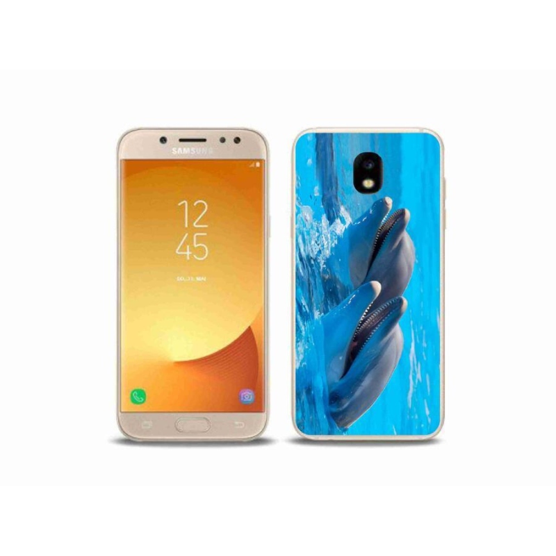 Gél borítás mmCase Samsung Galaxy J5 (2017) - delfinek