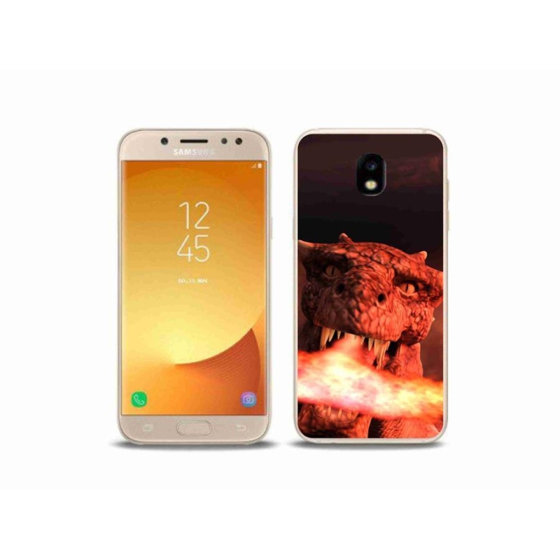 Zselés borítás mmCase Samsung Galaxy J5 (2017) - sárkány