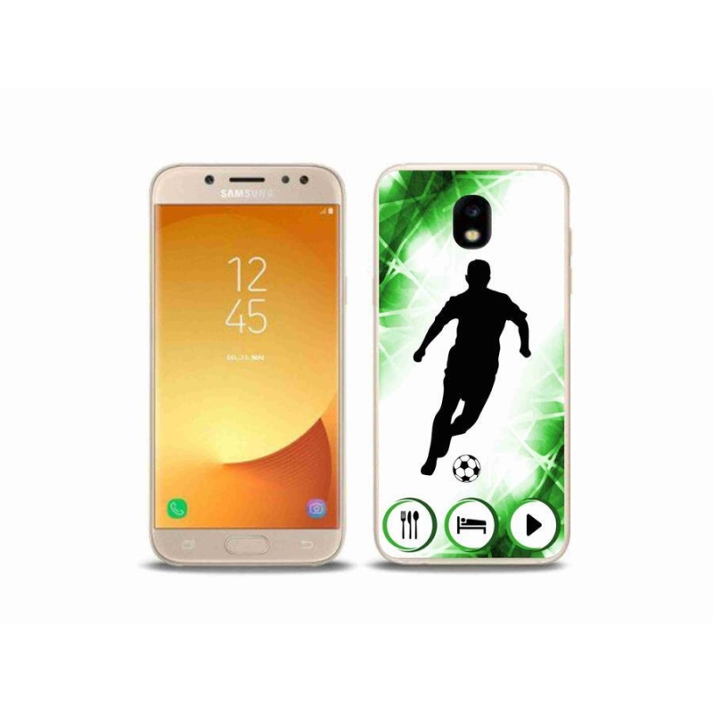 Gél borítás mmCase Samsung Galaxy J5 (2017) - focista számára