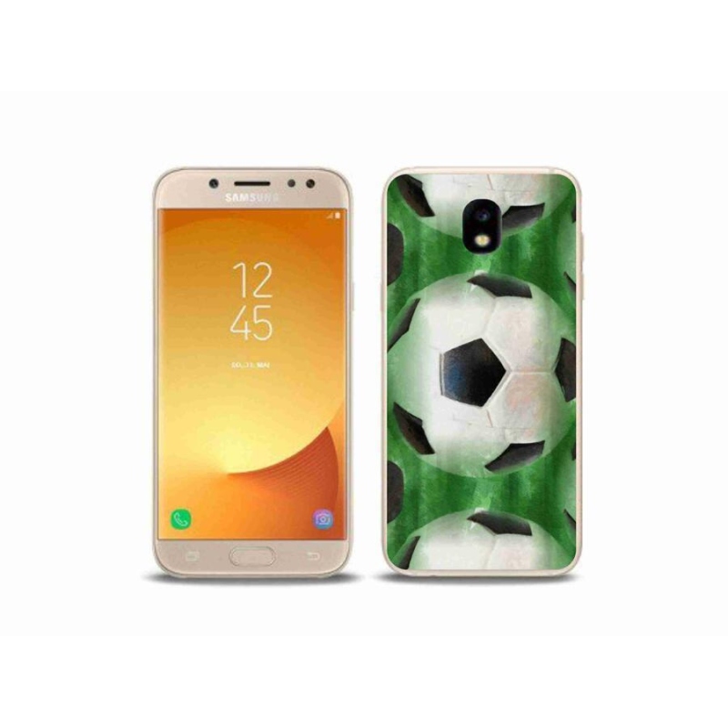 Gél borító mmCase a mobiltelefonon Samsung Galaxy J5 (2017) - focilabda