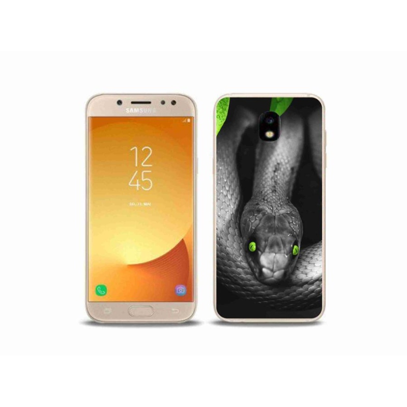 Zselés borítás mmCase Samsung Galaxy J5 (2017) - kígyó