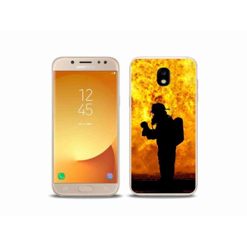 Gél borítás mmCase Samsung Galaxy J5 (2017) - tűzoltóhoz