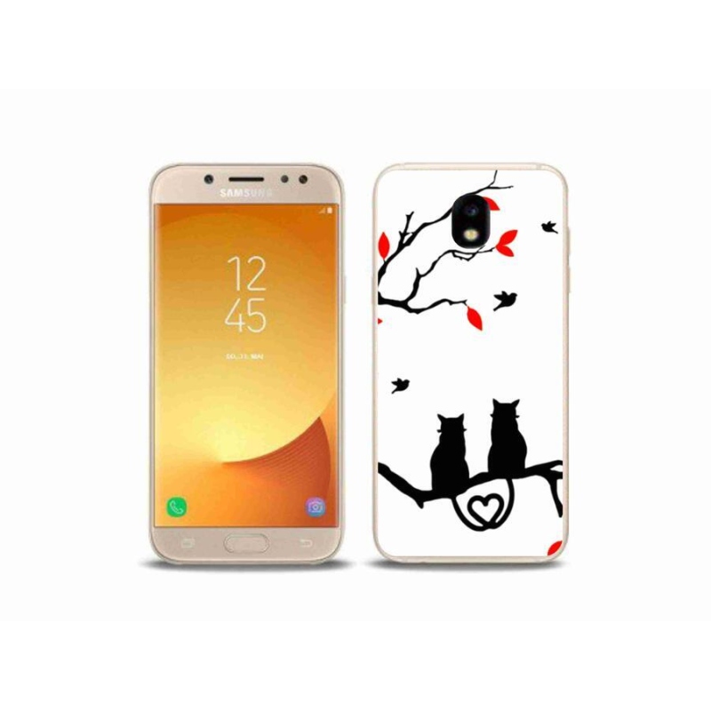 Gél borítás mmCase Samsung Galaxy J5 (2017) - macskás szerelem