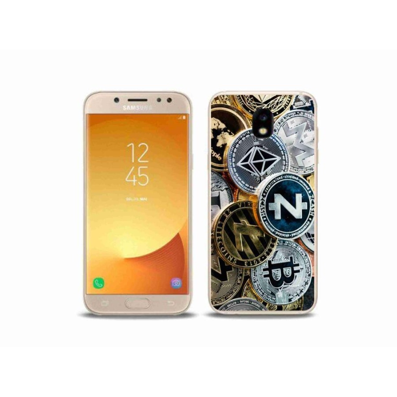 Gél borítás mmCase Samsung Galaxy J5 (2017) - kriptovaluták