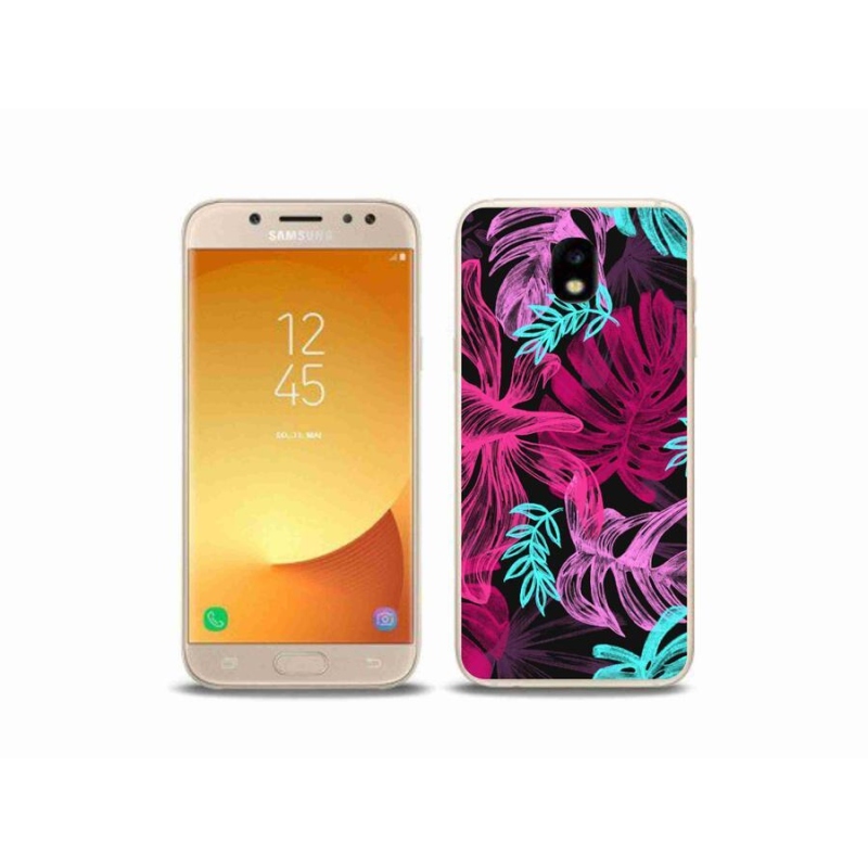 Gél borító mmCase Samsung Galaxy J5 (2017) - virágok 1