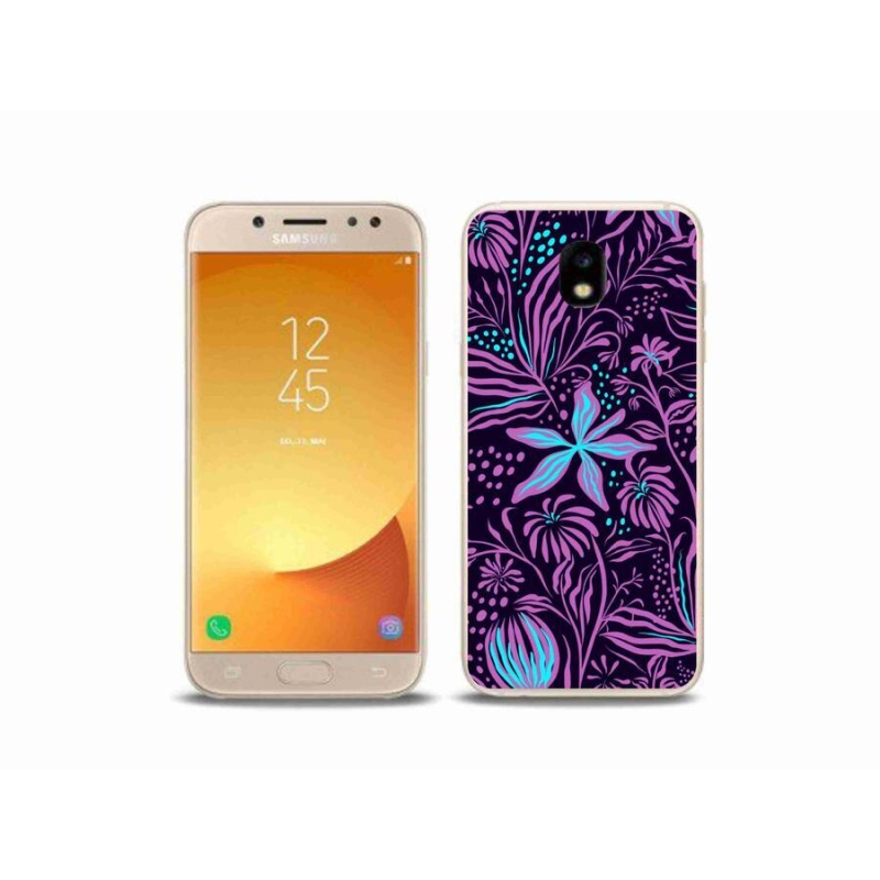 Gél borítás mmCase Samsung Galaxy J5 (2017) - virágok 2