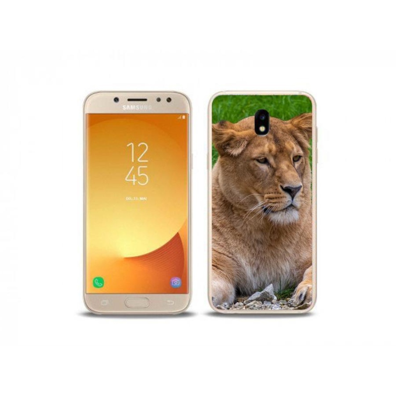 Gél borítás mmCase Samsung Galaxy J5 (2017) - oroszlánlány