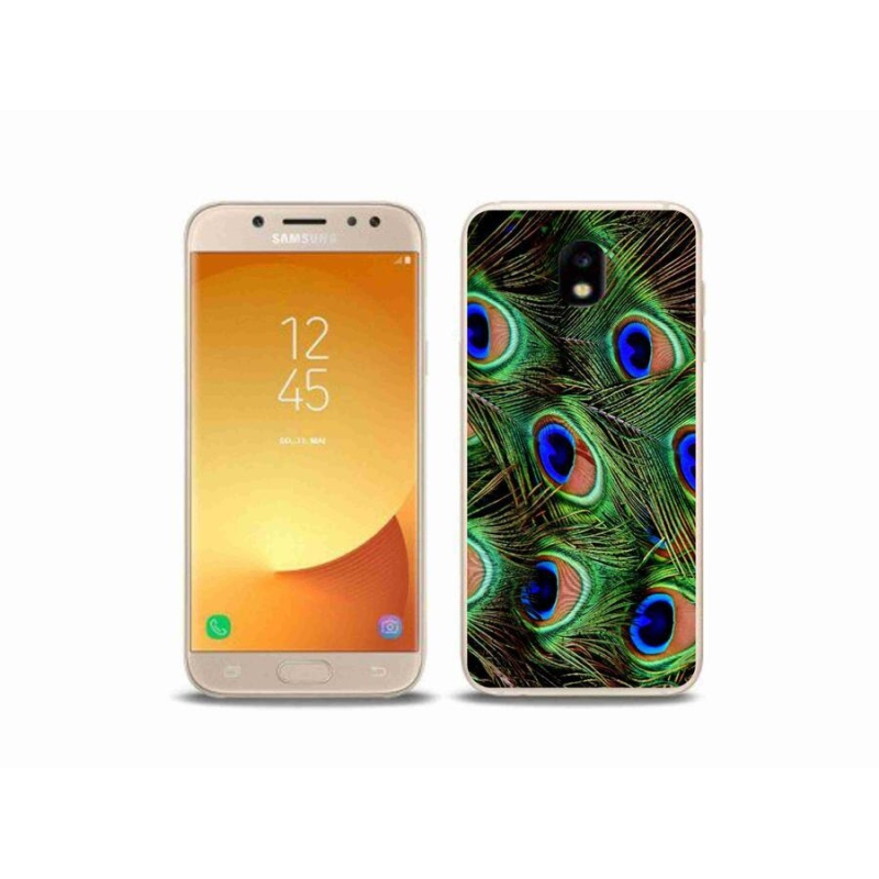 Zselés borítás mmCase Samsung Galaxy J5 (2017) - pávatoll