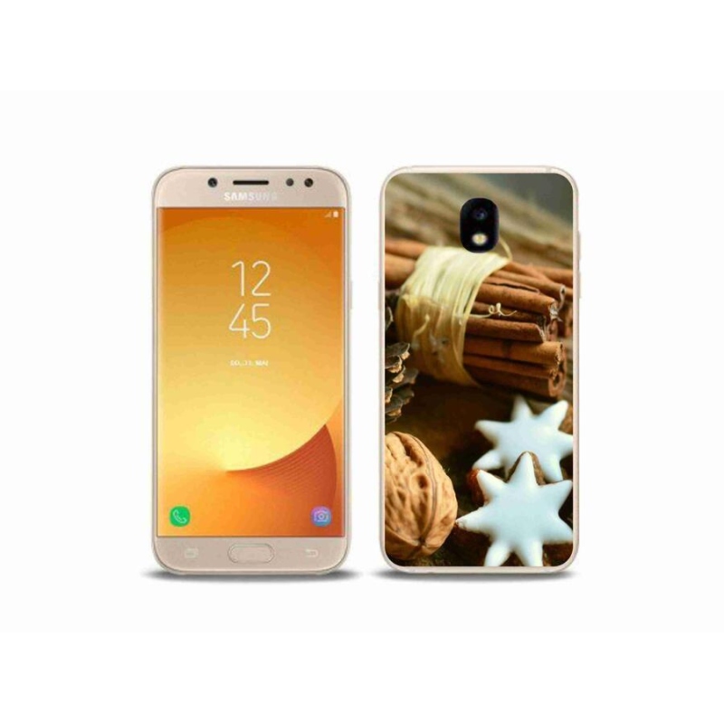 Gél borító mmCase Samsung Galaxy J5 (2017) - fahéj és mézeskalács - Samsung Galaxy J5 (2017) - fahéj és mézeskalács