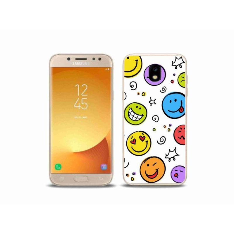 Gél borítás mmCase Samsung Galaxy J5 (2017) - smiley-k