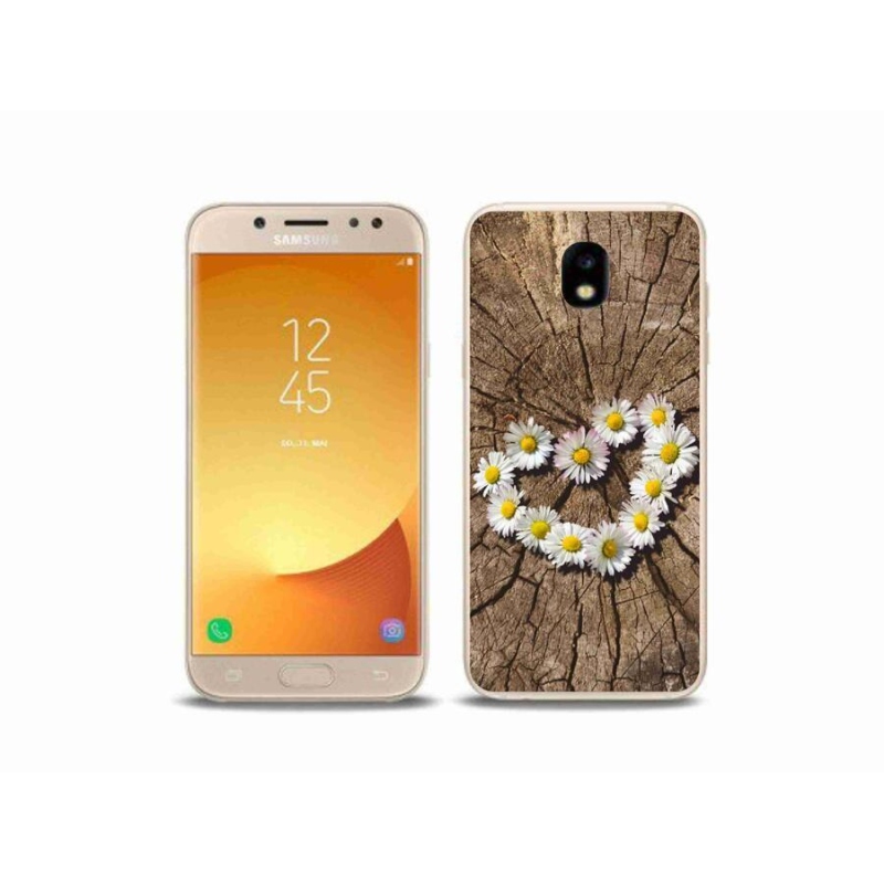 Zselés borítás mmCase Samsung Galaxy J5 (2017) - Százszorszépek szíve