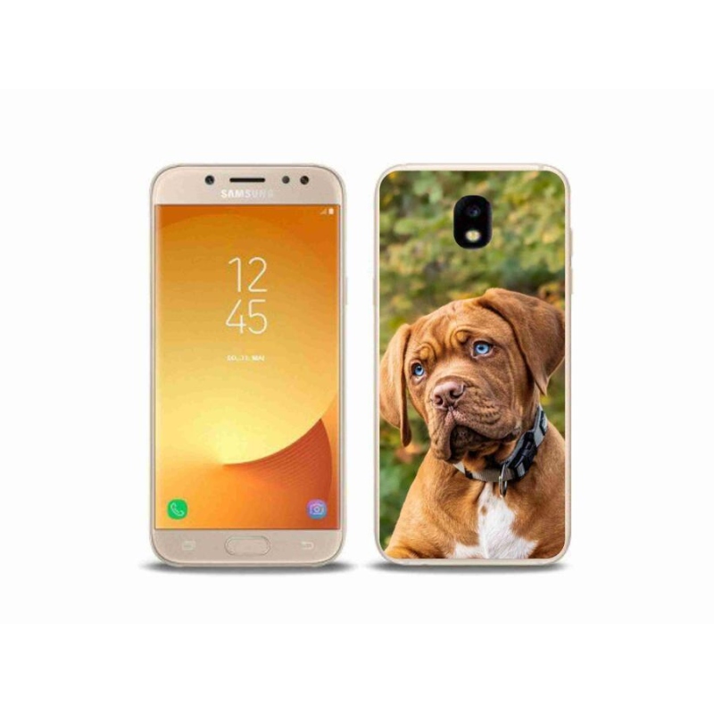 Gél borítás mmCase Samsung Galaxy J5 (2017) - kölyökkutyakékhez