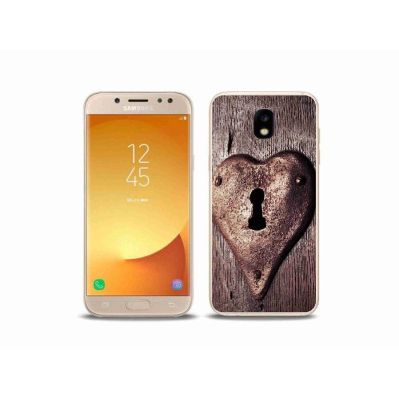 Gél borító mmCase Samsung Galaxy J5 (2017) - szív alakú zár