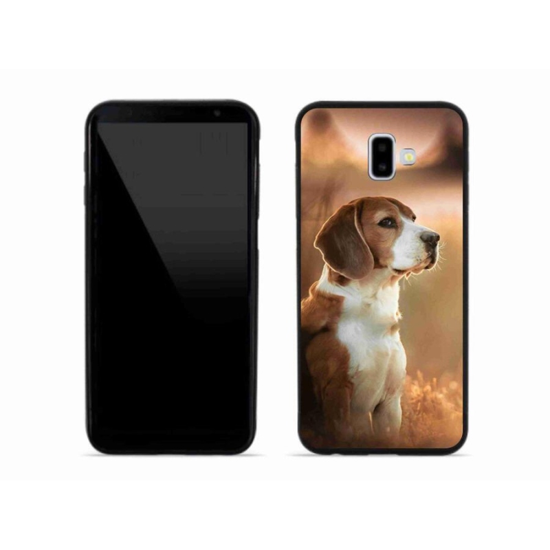 Gél védőhuzat mmCase Samsung Galaxy J6 Plus készülékhez - bézs színű