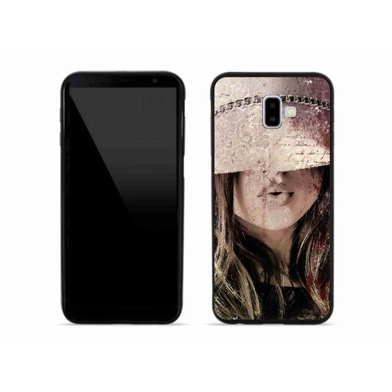 Gél borítás mmCase Samsung Galaxy J6 Plus - lányhoz