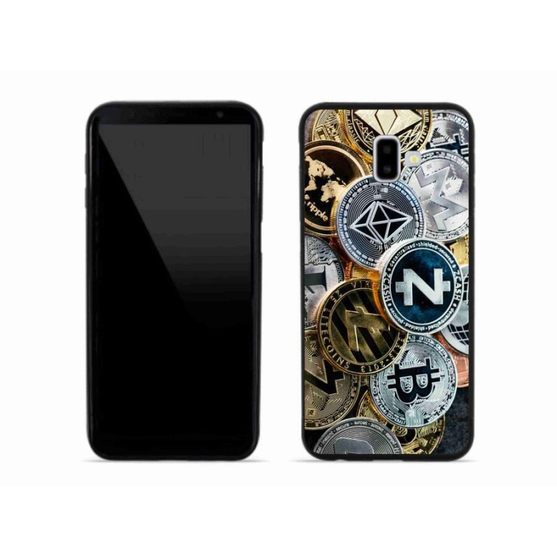 Gél borítás mmCase Samsung Galaxy J6 Plus készülékhez - kriptovaluták