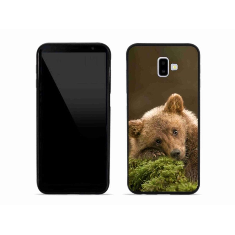 Zselés borítás mmCase Samsung Galaxy J6 Plus - medve