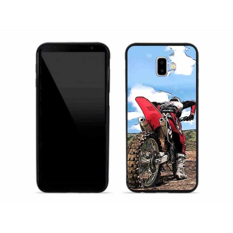 Gél védőhuzat mmCase Samsung Galaxy J6 Plus - moto