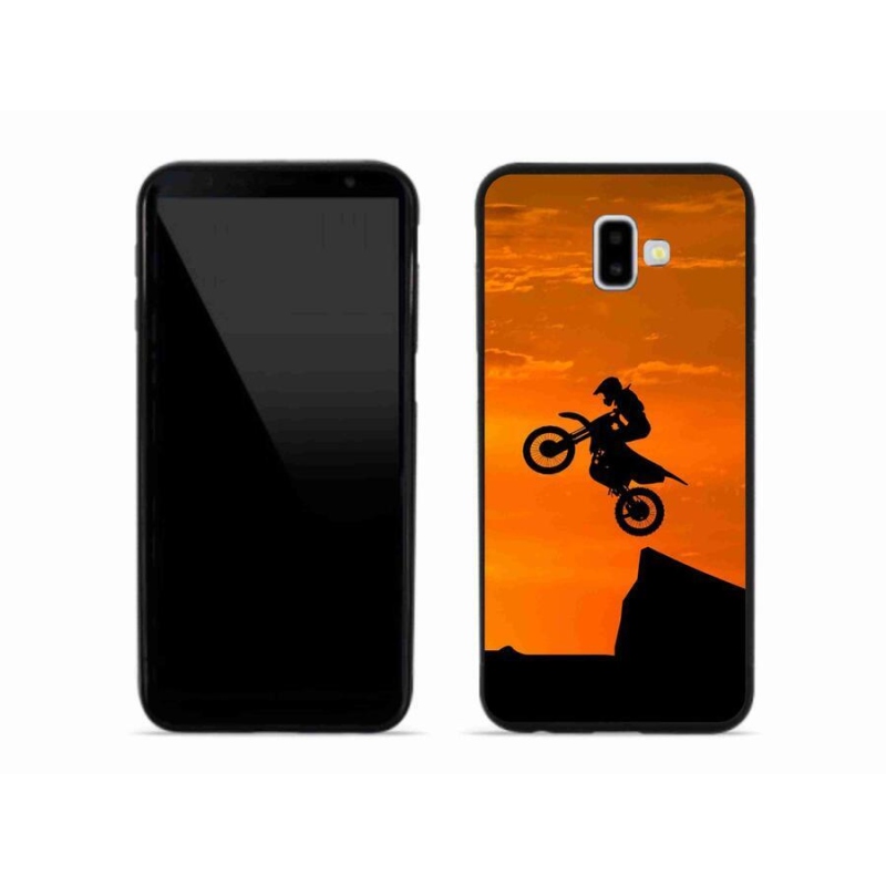 Zselés borítás mmCase Samsung Galaxy J6 Plus - motocross