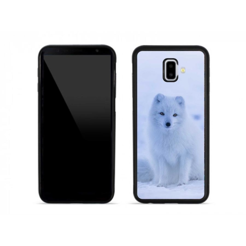 Zselés borítás mmCase Samsung Galaxy J6 Plus készülékhez - polár róka