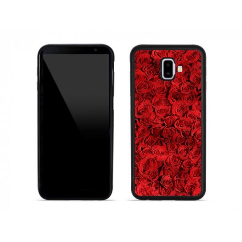 Zselés borítás mmCase Samsung Galaxy J6 Plus készülékhez - rózsaszínű