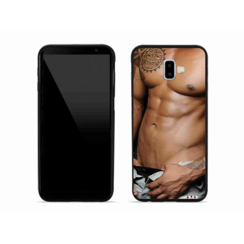 Gél borítás mmCase Samsung Galaxy J6 Plus - szexi férfi