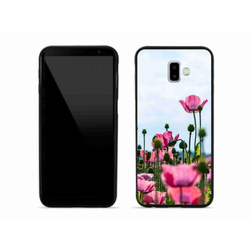Gél védőhuzat mmCase Samsung Galaxy J6 Plus készülékhez - mákos színű