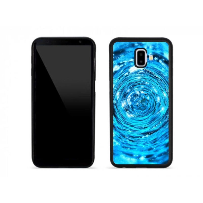 Gél borítás mmCase Samsung Galaxy J6 Plus készülékhez - water vortex