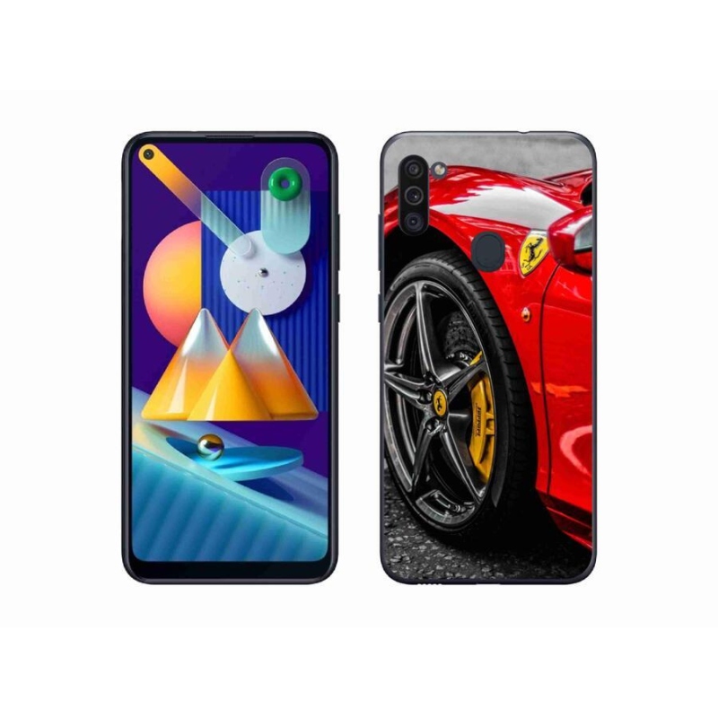 Zselés borítás mmCase Samsung Galaxy M11 - autó 1