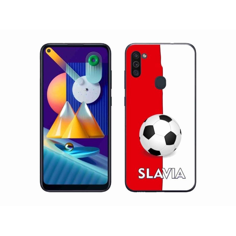 Gél borítás mmCase Samsung Galaxy M11 - futball 2