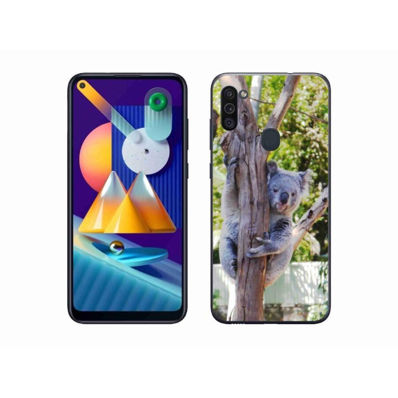 Zselés borítás mmCase Samsung Galaxy M11 készülékhez - koala