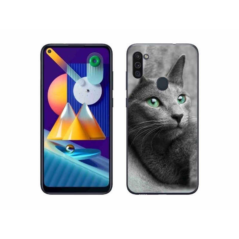 Gél védőburkolat mmCase Samsung Galaxy M11 - cat 2 -hez