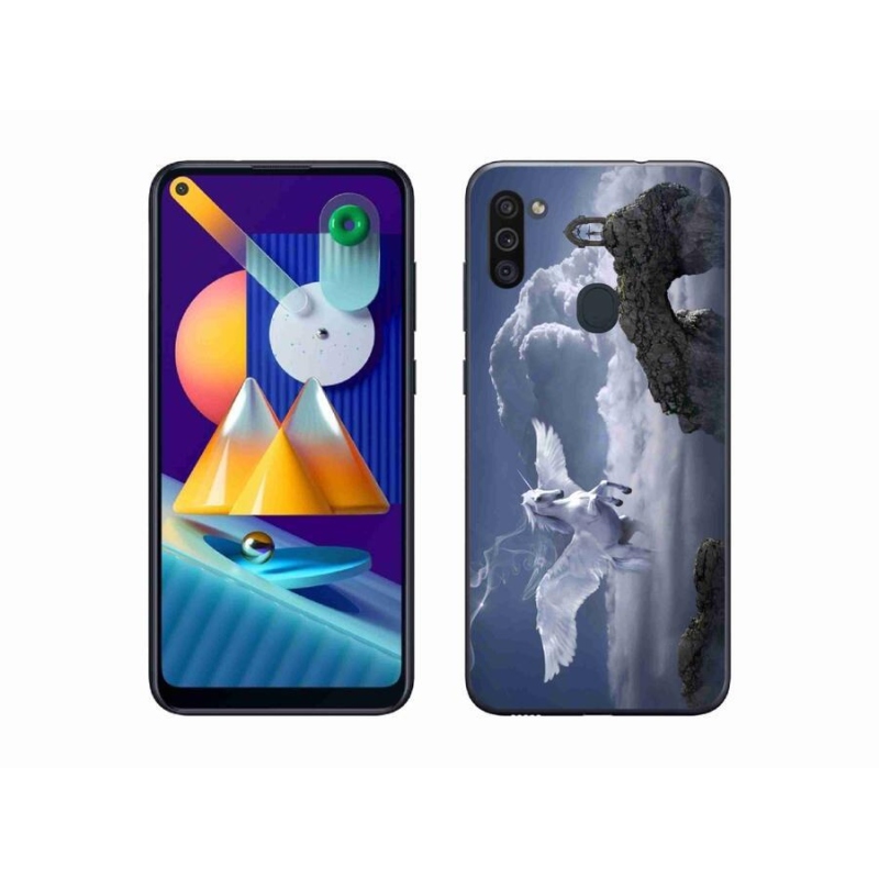 Zselés borítás mmCase Samsung Galaxy M11 készülékhez - pegazus