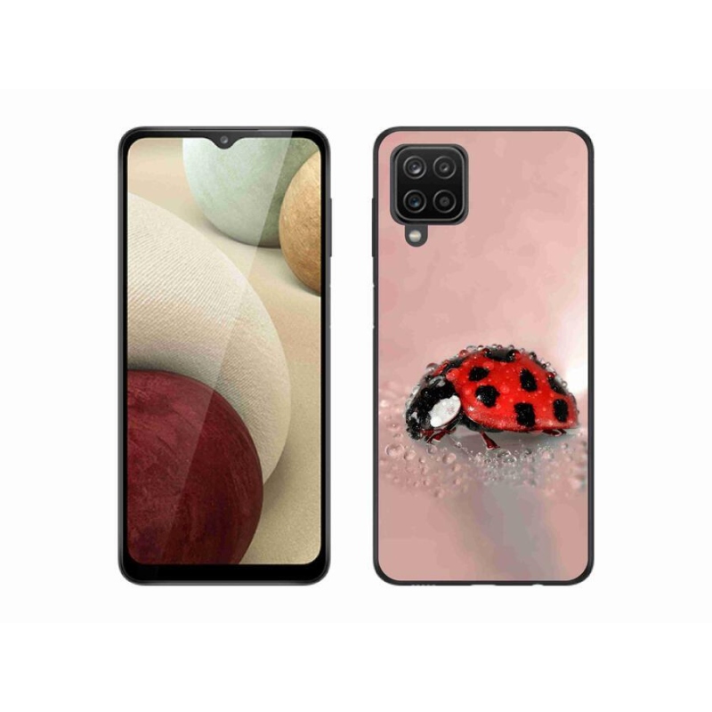 Zselés borítás mmCase Samsung Galaxy M12 készülékhez - katicabogár