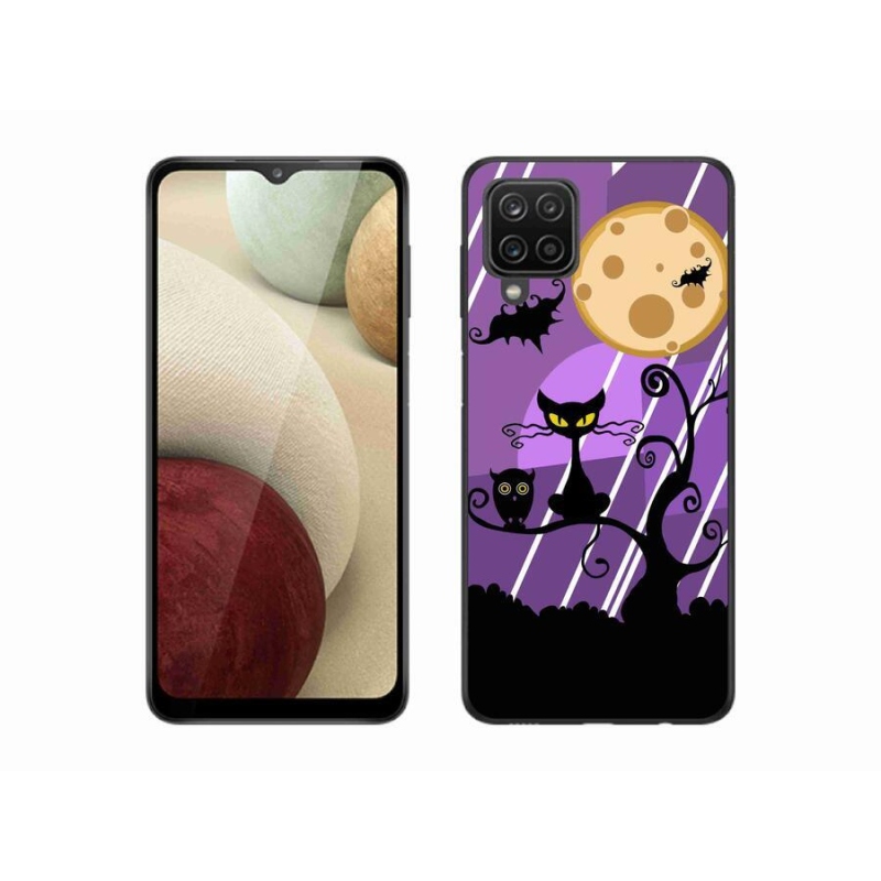 Gél borítás mmCase Samsung Galaxy M12 - halloween