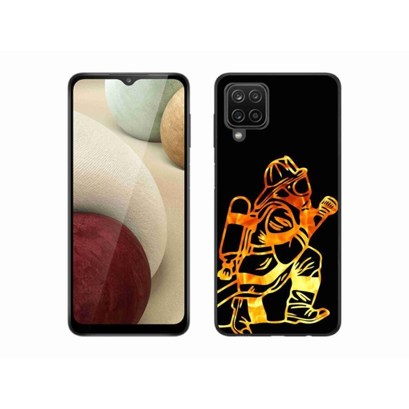 Zselés borítás mmCase Samsung Galaxy M12 - tűzoltó 1