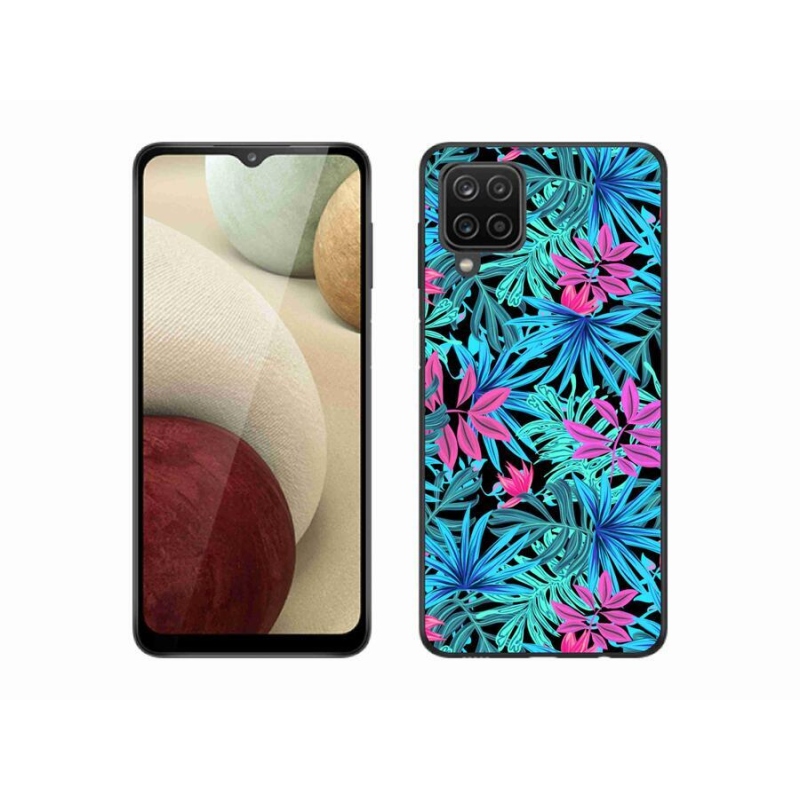 Zselés borítás mmCase Samsung Galaxy M12 - virágok 3
