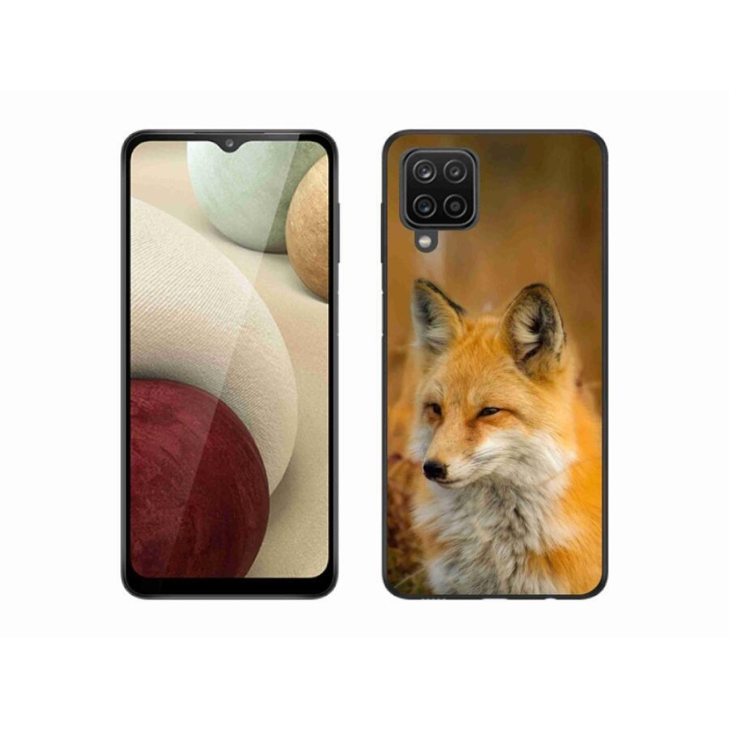 Zselés borítás mmCase Samsung Galaxy M12 készülékhez - róka